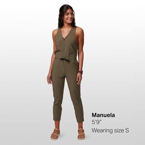 Backcountry Olive Green Women's Jumpsuit Large